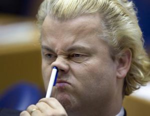 Wilders met pen